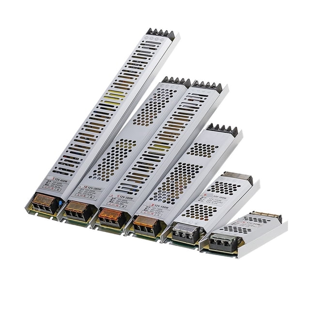 Voltage Converter AC To 12V 24V Power Supply 60W 100W 150W W 300W 400W 500W LED Driver For LED Strips , Safe and Stable