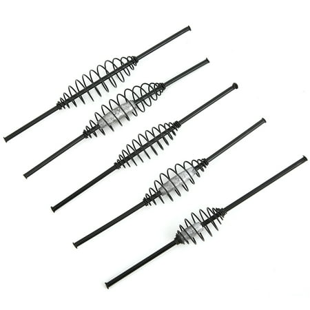 5Pcs Spring Carp Cask Fishing Feeder Tube Baits Basket Fishings Tackle