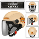 thumbnail image 3 of Casco de bicicleta eléctrica universal para hombre y mujer, protección solar de verano, medio casco, gorra de seguridad para motocicleta para las cuatro estaciones, 3 of 5