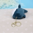 thumbnail image 4 of Besufy Keychain Key Holder Cartoon Shark Shape Plush Hanging Pendant for Bag, 4 of 7