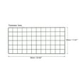 thumbnail image 2 of Uxcell 24"x12" Wire Grid Panel, 1 Pack Wall Grid Panels Board Photo Display Decor Hanging Organizer, Black, 2 of 5