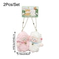thumbnail image 6 of Plush Keychain, 2pcs/set Magnetic Little Lamb Keychain Korean Style Cartoon Couple Pendants Cute Animal Keyring Bag Charms Car Key Accessories For Women, 6 of 7