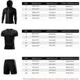 thumbnail image 4 of FINDCI 5PCS/Set Men Workout Suit Outfit Fitness Apparel Gym Outdoor Running Compression Pants Shirt Top Long Sleeve Jacket（3,X-Large), 4 of 5