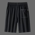 thumbnail image 4 of Puntoco Pantalones Cortos Cargo Transpirables Ligeros Para La Playa Al Aire Libre Para Uso Diario Informal Para Hombre Negro Xxxl, Pantalones Cortos Para Hombre, 4 of 5