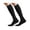 Black, variant on CAMBIVO Compression Socks for Women Men, 2 Pairs Knee High Socks 20-30mmHg Long Stockings for Running, Circulation, Nurses, and Travel, Black