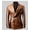 #1_Brown, variant on Men's Slim Fit Peaked Stand Collar Formal Tuxedo Blazer Double Breasted Captain Sailor Uniform Jacket Carnival Party Fashion Coat