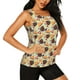 thumbnail image 2 of Fotbe Thanksgiving Blusas Sin Mangas para Mujer – Estilo Casual, Corte Suelto, Slim-Fit, Cuello Redondo Deportivo, Tops de Verano para Gimnasio y Yoga-Large, 2 of 7