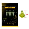 thumbnail image 1 of Splihome 50Pcs Hook Stops Beads For Carp Fishing Hair Rigs Hooklink Bait Screws Connector green, 1 of 8