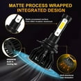 thumbnail image 5 of For Toyota 4Runner 2010-2020 LED Headlight High/Low Beam Fog Light Bulbs White, 5 of 12