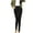 Black_#2, variant on UJNDER Women's Autumn Winter Tight Plus Velvet Thicken Skirt Pants Stretch Slim Leggings for Warmth Black XXXL