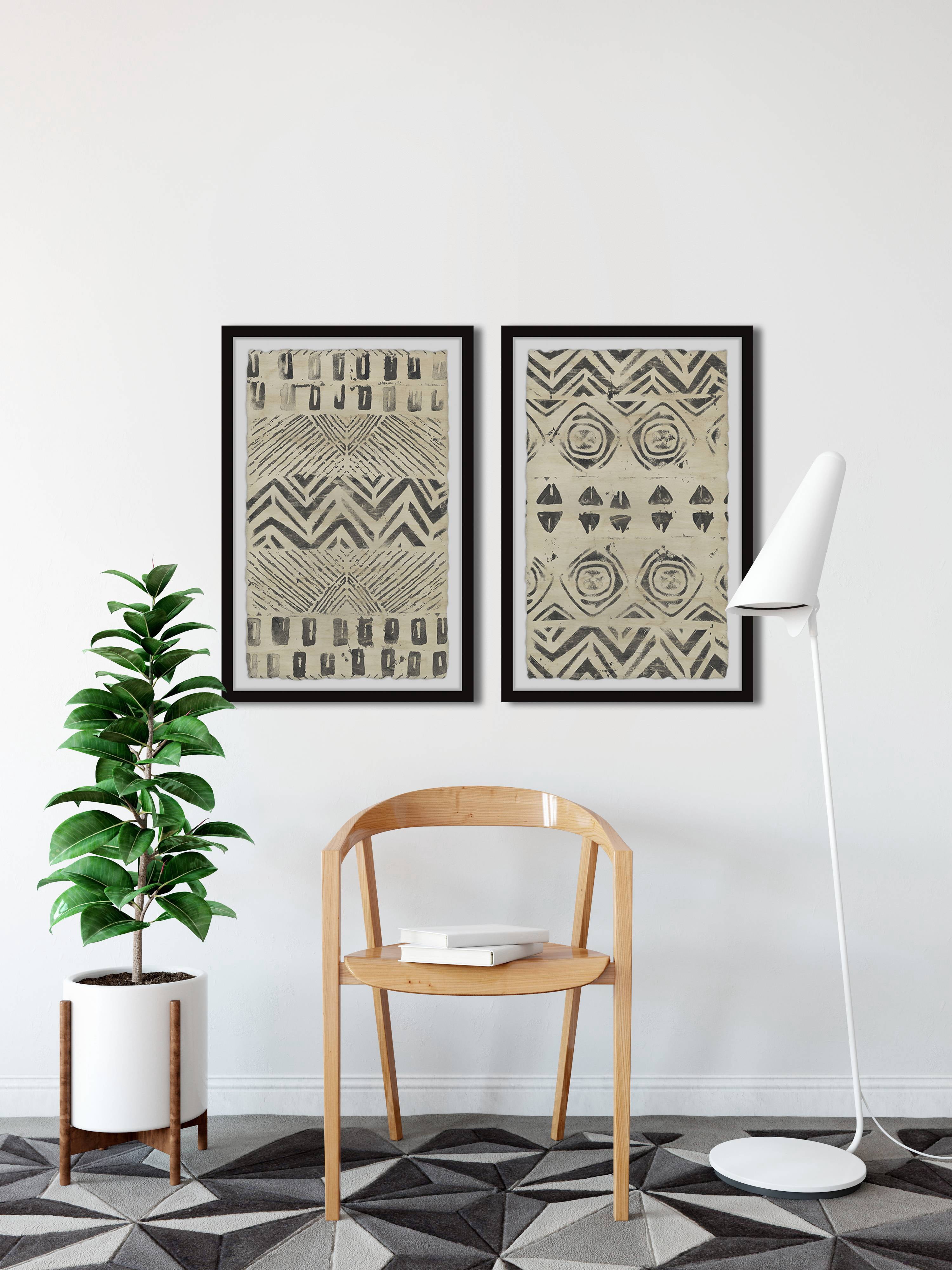 Marmont Hill Golden Patterns Diptych, Art Prints 40.00" x 1.50"
