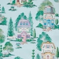 thumbnail image 4 of Lenox Spice Village Allover Tablecloth, Blue, 70"W x 70"L, 4 of 4