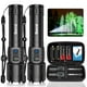 thumbnail image 1 of Linterna recargable Banral High Lumens Waterproof (paquete de 2), 1 of 7