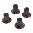 thumbnail image 1 of 4 Piezas Amplificador de Guitarra Top Hat para SG Guitarra Elérica , color marrón Gloria Guitar Top Hat Knobs, 1 of 9
