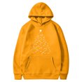 thumbnail image 4 of Zynoxe Womens Ugly Christmas Sweatshirt with Kangaroo Pocket Realxed Long Sleeve Print Pullover Hoodie Drawstring Hooded Sweatshirt for Women S, 4 of 5