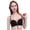 Black, variant on Push Up Bra Women's Push Up Bra Soft Seamless Deep V Bras Adjustable Drawstring Bras