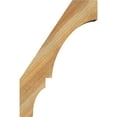 thumbnail image 3 of Ekena Millwork 6"W x 16"D x 24"H Balboa Rough Sawn Knee Brace, Western Red Cedar, 3 of 13