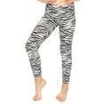 thumbnail image 3 of Stretch Is Comfort Girl's Pack of 3 Oh so Soft Footless Leggings | Child Size 4-14, 3 of 6