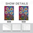 thumbnail image 4 of White Daisy Garden Flags 12×18 Inch Double Sided Decorative Yard Banner Seasonal Flag for Outdoor Outside Decor, 4 of 6