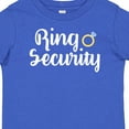 thumbnail image 4 of Inktastic Ringbearer Ring Security White Text Boys or Girls Baby T-Shirt, 4 of 5