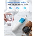 thumbnail image 2 of Waterdrop Replacement for GE® RPWFE®, RPWF (Built-in CHIP) Refrigerator Water Filter, Compatible with GFE28GYNFS, GFE28GELDS, PFE28KELDS, PFE28KYNFS, GFD28GELDS, PWE23KELDS, 5 Filters, 2 of 9