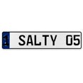 thumbnail image 1 of 1 Salé 05 - Blanc Aluminium Rue Signe Mancave Euro Plaque Nom Porte Signe Mur Art, 1 of 1
