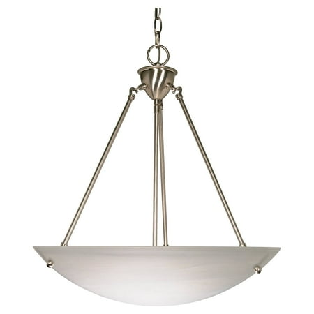 Alabaster Bowl Light - Nuvo Lighting 60370 - 3 Light (Medium Screw Base) 22.5