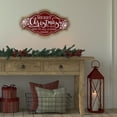 thumbnail image 2 of Northlight Lighted "Merry Christmas to All and to All a Good Night" Wall Sign - 18" x 10", 2 of 5