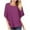 Pink, variant on Women's Basic T-Shirts Solid Color Round Neck Short Sleeve Casual Outings Everyday Essentials Summer Vacation Beach Fashion Gym Yoga