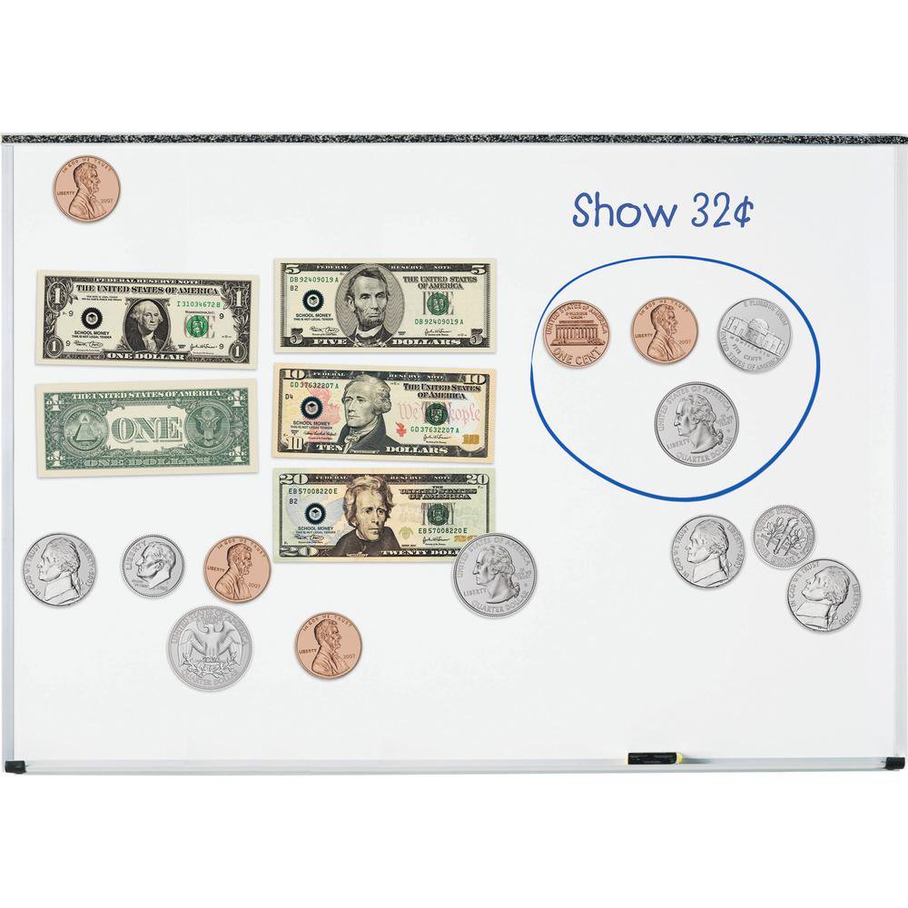 Learning Resources Double-Sided Magnetic Money Set - Theme/Subject