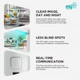 thumbnail image 2 of ELG Smart Indoor Camera 1080p HD WiFi Security Motion Detection Night Vision SOS Button Three Unit, 2 of 6