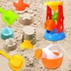 thumbnail image 2 of Juego de arena para playa de 11 piezas, juego de arena para niños, juego de juguetes de playa con carrito de cuatro ruedas, regadera, pala de arena, herramientas y 5 juguetes de animales., 2 of 6