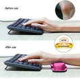 thumbnail image 6 of NEX Ergonomic Mouse Pad with Wrist Support, Memory Foam Keyboard Wrist Rest for Computer, Pink (NX-PAD003), 6 of 7