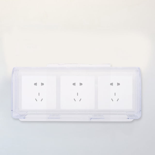 WASHWEPE Caja Transparente Para Impermeable Fácil De Instalar En Exteriores Y Baños