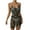 Black, variant on Tqyyweavej 2 Piece Bathing Suit Sparkly Coverup Sets for Women Halter Sleeveless Crop Tops Solid Color Drawstring