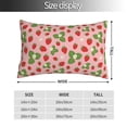 thumbnail image 2 of Naloa Strawberries Pillow Covers, Throw Pillow Case Cushion Covers,Cushion for Bedroom,Couch,Home-20"x30", 2 of 6