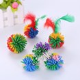 thumbnail image 4 of Colorful Cat Ball Toy Interactive EVA Cat Chew Ball Kitten Toy Ball for Cats, 4 of 10