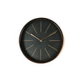 thumbnail image 4 of 12" Inch Rose Gold and Black Minimalist Wall Clock, 4 of 4