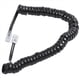 thumbnail image 3 of 6piezas 9.3 Pulgada Negro RJ9 Cable Cordon de Bobina del Modem del Telefono, 3 of 5
