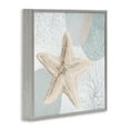 thumbnail image 4 of Stupell Industries Starfish over Circle Pattern Coastal Painting Gray Framed Art Print Wall Art, 12 x 12, 4 of 10