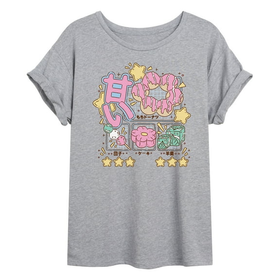 Instant Message - Mochi Donut Oversized Graphic T-Shirt
