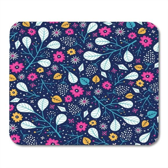 POGLIP Colorful Abstract Floral Pattern Phone Cases Stationery and Products Mousepad Mouse Pad Mouse Mat 9x10 inch