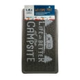 thumbnail image 7 of Camco Life is Better at The Campsite Camper/RV Scrub Rug, Crafted of Looped Rubber Material for Easy Clean-Up & Features Non-Slip Backing, Gray, 7 of 7