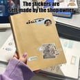 thumbnail image 6 of Large Journal Notebook,Hardcover Coil Thicked Notebook with Bookmark,Soft Faux Leather Cover Notebook for Diary Note Daily Time Planning,7.68x5.31x1.7 Inch,Khaki, 6 of 7