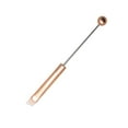thumbnail image 4 of Brocha de maquillaje profesional con cuentas, brocha de maquillaje DIY, tubo de Metal para Bestie, adultos, señora, regalos del Día de San Valentín Cepillo de cejas en ángulo, 4 of 9