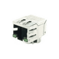 thumbnail image 2 of Pack of 2  HFJ11-2450E-L11RL   Connector FastJack Single Port RJ45 Right Angle LED Green/Green 10/100BASE-T Modular Jack, 2 of 2