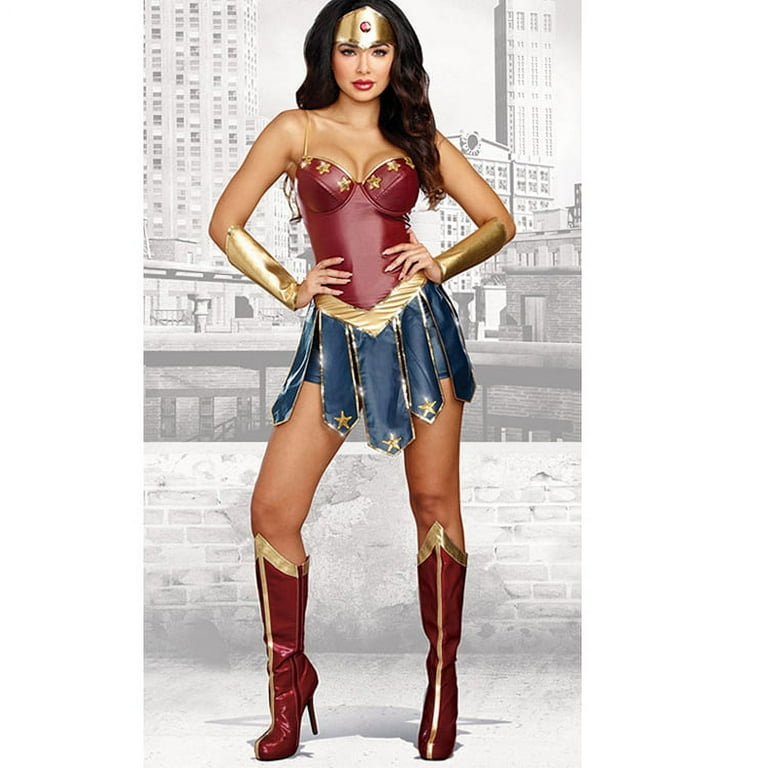 wonder woman girl cosplay 