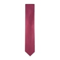 thumbnail image 2 of Corbata Tommy Hilfiger Core Micro Red Silk tejida para hombre, 2 of 4