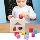 thumbnail image 2 of Juego De Combinación De Cubos Reconocimiento De Colores Juego De Mesa Reconocimiento Clasificación De Formas De Madera Con 13 Bloques De Formas Geométricas Para Niños Niños De Jardín De Infantes Cateissary FN002370-00, 2 of 6