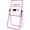 Pink, variant on Dry Erase Board with Stand, 23"x17" Double Sided Portable White Board, Height Adjustable Rotating Stand  Whiteboard fo  Office